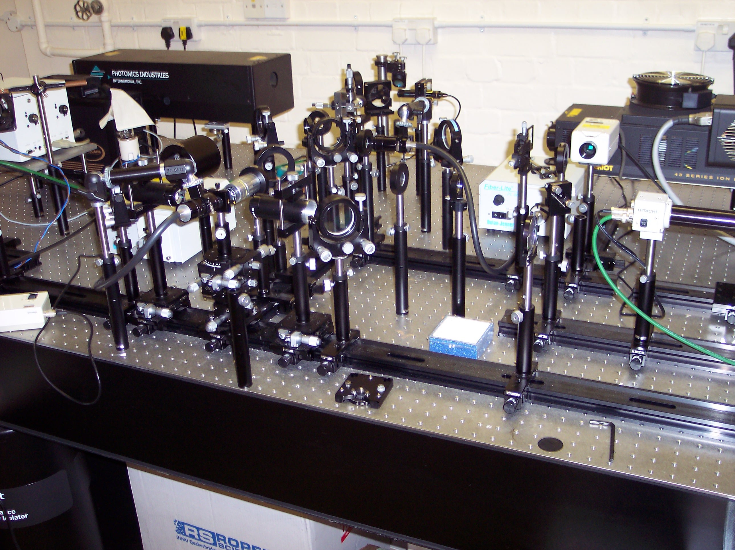Bristol optical table 2005